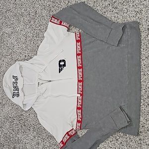 Victoria's Secret PINK University of Dayton 1/4 zip hoodie